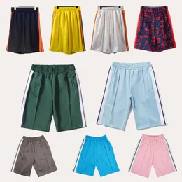 2024 shorts masculinos designers femininos calças de impressão de letra de letra de fita de falha de palha de cinco pontos roupas de praia de verão para homens