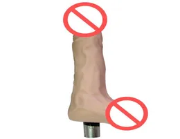 Sexualmaschine Dildo -Anhang Ultrasoft Realistischer Penis Sex Maschinengewehrzubehör Sexspielzeug für Frauen7152420