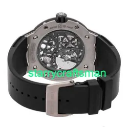 RM Luxury Watches Mechanical Watch Mills RM033 Extra Flat Automatic Titanium Men Strap Watch RM033 Al Ti Stwn