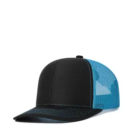 Anpassningsbar logotyp Lätt krökt Brim Men Truck Hat Outdoor Shade Baseball Cap Mountaineering Fiske Simple Breatble Net Driver Hat