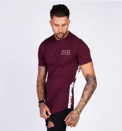 Neue Designer -Herren -T -Shirt -Fitness -Fitness -gedruckte T -Shirt -Mode -Bodybuilding -Shirts Oneck Short Sleeves T Shirt Men8111652