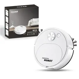 2024 USB -Roboter -Staubsauger -Reiniger 3 in 1 Smart Wireless 1500pa Ziehreinigungsreinigung für Home Office 240506