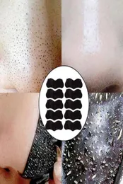 Ögonbrynverktyg stencils 50 st bambu kol blackhead remover mask svarta prickar fläckar akne behandling näsa klistermärke renare pore dee8144499