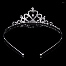 Hair Accessories Baby Girl Headband Crowns Kids Girls Crystal Crown Wedding Party Princess Accessiories Jewelry Ornaments Tiaras Headpiece