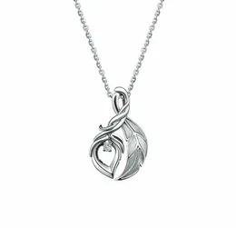 لعبة الدوري Rakan و Xayah زوجين قلادة 925 Sterling Silver Necklace for Women Jewelry زوجين العشاق 2272376