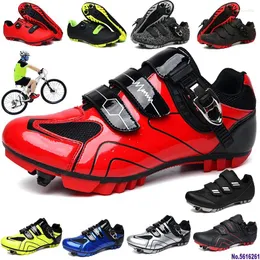 Casual Shoes 2024 Cycling Sapatilha Ciclismo Mtb Men Sneakers Women Mountain Bike Original Bicycle Replacement Cleats