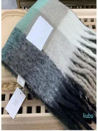 Whallbrand Acne Studios Высококачественный 4 -цветной шерстяной шарф Новый радужный шали для мужчин и самки 225304142
