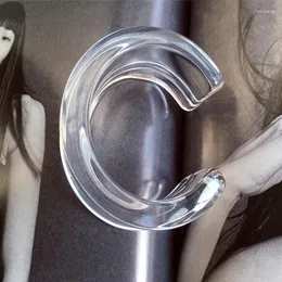 Bangle Ujbox mały rozmiar! Japońska koreańska żywica akrylowa szerokie grube otwierające bransoletki dla kobiet ekskluzywna biżuteria na nadgarstek