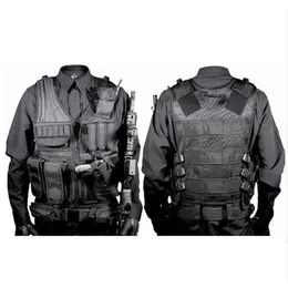 Swat Swat Tactical Vest Militar Combate Armadura Vestes Segurança Hunting Army Externo CS CS Airsoft Jacket Training Suit 240430