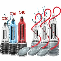 Andere Gesundheits Schönheitsgegenstände Männlicher Penispumpen Wasser Vakuum für Vergrößerung Dick Extender Schwanz Übung Eichel Erwachsene Spielzeug Q2405082
