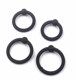 MASMAGE 4PCSSESS SILICONE RING للرجل مطاطية القضيب قفل الأكمام البالغة منتج الذكور تأخير القذف ألعاب مثير للرجال الديك 1837343