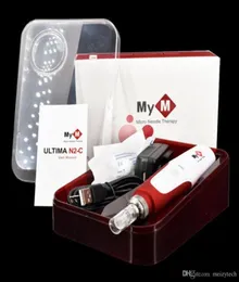 Electric Derma Pen Stamp Auto Micro igła wał przeciw starzeniu się terapia skóry Różdżka MYM Derma Pen5551610