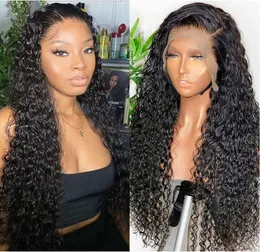 Lace real hair wig European and American wigs women long hair wig 13X4 front lace real hair wig fully hand-woven 100% human hair can be permed and dyed in natural color