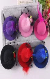 Yeni Varış Cadılar Bayramı Hediyesi Sevimli Çocuklar Çocuk Kız Mini Şapka Hat Saç Klipli Parti Dekor Accessories6932100