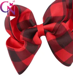 5QUOT GIRLS PLAID BOW CLIP KIDS GROSGRAIN RIBBON BOWNOT HAIRPINS BARRETES BOWS BOWBLE HAIR CLIP BAIR GIRL HAIR ACCESSORES Chr2703777