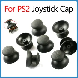 Sony PlayStation을위한 PS2 조이스틱 캡 용 액세서리 10pcs 컨트롤러 작은 구멍 3D 아날로그 조이스틱 버섯 헤드 캡 부품 교체