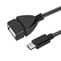 5 قطع OTG Adapter Micro USB Cables OTG USB Cable Micro USB إلى USB لـ Samsung LG Sony Xiaomi Android Phone لمحرك أقراص فلاش