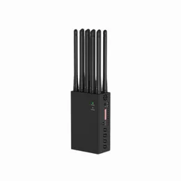 휴대용 10 개의 밴드 잼 MER 방패 WiFi GPS LOJACK CDMA DCS GSM 2G 3G 4G 5G 모바일 신호 블록 ER