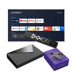 2024 Utocin Alpha Future Tvonline Box S905W2 5G WiFi 2GB 16GB Android 11 TV Box Utocin Alpha 4K 스마트 미디어 스 트리머 박스