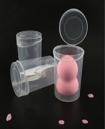Contenitore in scatola vuota trasparente in plastica per spugna per perle da ciglia false per perle di ciglia con estetico.