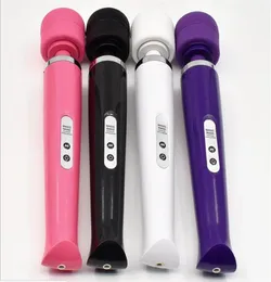 10 velocidades Recarregável Magic Wand Massager poderoso Av Vibrator Electricultor pessoal Massageador de corpo inteiro Feminino Sexo T271C96686661