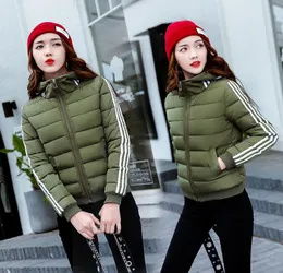 2017 Autumn e Winter Short Women Coat Casual Slim Parkas Spesse Femmina Winter Female Plus size S3XL9861859