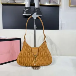 Luxo Matelasse Nappa Leather Bag Bag espelho Moda de qualidade Bolsa de couro genuína para mulheres Bolsa de ombro de fechamento