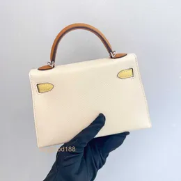 Top Panie Designer Kiaelliy Bag Mini Limited edycja drugiej generacji trzy kolor skórzana srebrna klamra