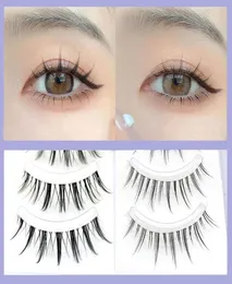 False Eyelashes 35 Pair Manga Lashes Little Devil Anime Cosplay Natural Wispy Fairy Cross Korean Japanese Eyelash Extensions Make5516297