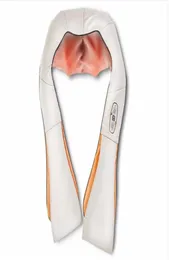 U Form Electrical Shiatsu Back Neck Shoulder Massager EU Plug and Flat Plug Infrared 3D Kneing Massage25705256383