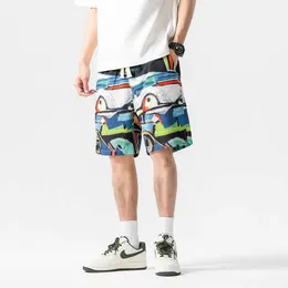 2024 Summer New Mens Street Trend Shorts Casual Beach Pants Wear Full Capris Wear