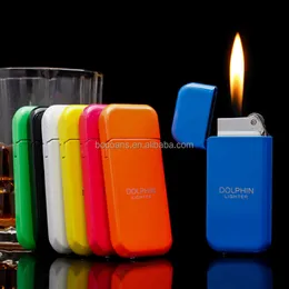 Hy Creative Mini Ierable Lighter Open Flame Cigarettändare personlighet Små sliphjul ljusare