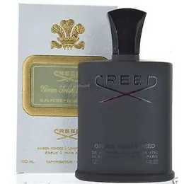 Perfume de vendas a quente Men colônia preta indefinida Irish Tweed Green 120ml Incense Mens Fragrância com alta Gualidade4657620 MJ00 6167