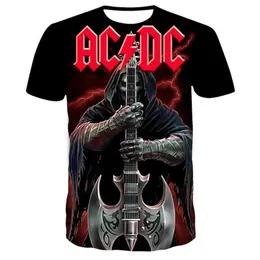 Męskie koszulki 2024 Modna muzyka pop fan 3D Men Men Metal Rock Band Drukuj T-shirt swobodne panie i mężczyźni Hip Hop O Neck Sport Plus Size 100/6xl T240506