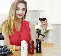 Wino elektryczne One Touch Portable Nuver Aerator Narzędzie dozowująca pompa USB ładowna akcesoria do cydru akcesoria do baru do użytku domowego B1582467