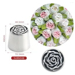 Backwerkzeuge Ankunft Edelstahl XL Russian Pretty Flower Icing Tipp Teig Piping Düse #lbno48