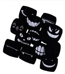 1pcs schwarze kawaii baumwollstaubfeste Mundgesichtsmaske Anime Cartoon Kpop Lucky Bear Frauen Männer Muffel Mundmasken 6722044