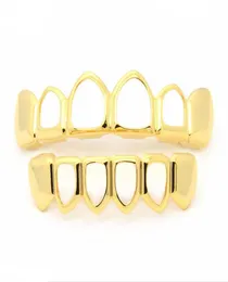 Gold Silver Top Bootom vampiro Protector Denti della festa di Natale Halloween W1287127066