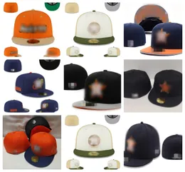 Męskie Caps Houston H Hip Hop Size Hats Hats Baseball Caps Adult Flat Peak dla mężczyzn Kobiety Pełne zamknięte A1