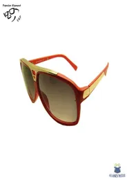 Wholeretro modowa mody męskie męskie okulary przeciwsłoneczne projektant marki Z0105W Dowody okulary słoneczne dla kobiet Ochrona UV Vintage Sun2264497