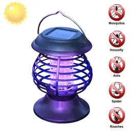 Solar Outdoor Garden Insect Repellente Household Lamp Lamp Electric Killer Mosquito Catcher