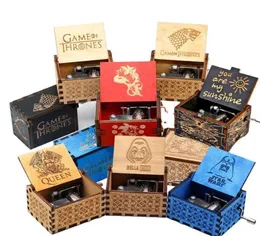 クリエイティブクラシック装飾木製ミュージックボックスあらゆる種類の写真Ingraved Hand Shaking Votived Poters Ornaments Music Boxs Supportカスタマイズ5401829
