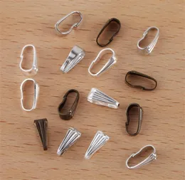 200pcslot 7 8 mm Connectores de clasp pingentes de ouro Conectores de clipes de ouro para jóias que fazem encontrar colar accsori suppli8429296