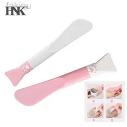Cleaning 1 cute claw double head silicone facial mask brush scraper facial beauty tool facial cleaning brush d240510