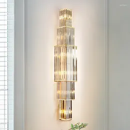 Lampada murale Atmosferica El Lobby Corridoio Crystal Luxury Soggio