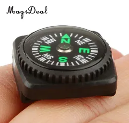 Magideal Compass Compass مع حافظة Watch Band Paracord Savigation الأسود التخييم المشي لمسافات طويلة البقاء على قيد الحياة Access2189547