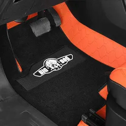 Floor Mats Carpets GWM Haval Dargo 2022 Dargo X 2023 Interior Details Automotive Accessories Double Layer Carpet Floor Mats Full Surrounding Foot Mats T240509