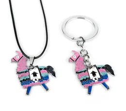 Game Jewelry Supply Llama Enamel Metal Citana Collana per cani Collana con perline Catena per uomini Donne3397305