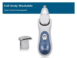 rechargeable 2 in 1 Nose Ear Facial Hair Grooming Trimmer waterproof Shaver Razor Body Groomer ear nose haircut clipper cutter2068482