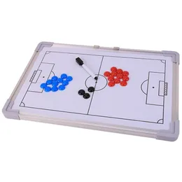 Sports Gloves Magnetic Tactic Board Aluminium Tactical Plate For Soccer Judge Traning Equipment Accessori 220922 Drop Delivery Dhv2U